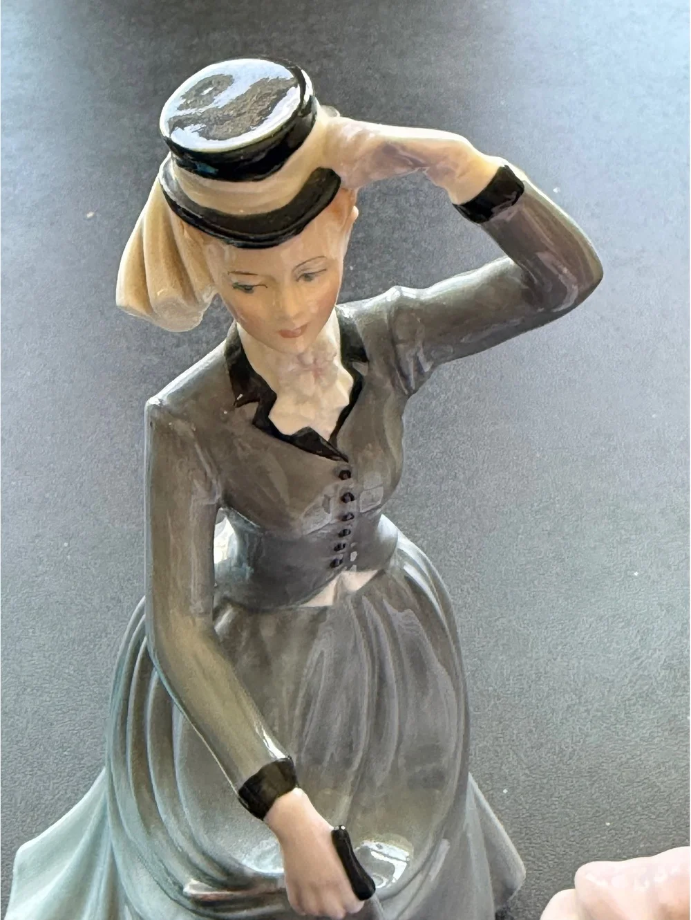 Vintage Francesca China Staffordshire England Lady Figurines (4 ) Signed 1979